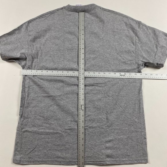 Vintage Alpine Lager Beer T Shirt Mens Large Gray Cotton - Picture 5 of 7